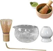 Matcha Ceremony Set, Matcha Set,Traditional Whip Brush Matcha Set | Exquisite Ceremony Kit Tools for Home Zen Relaxation, Bure Tea Ceremony