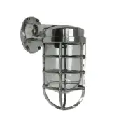 Vintage Aluminum Nautical Bulkhead Light