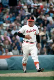 Manager Earl Weaver of the Baltimore Orioles1981 Baseball Photo 3