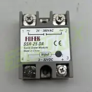 1PCS New FOTEH SSR-25 DASingle Phase DC Control Solid State Relay SSR-25DA