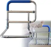 Bed Assist Rail with Adjustable Heights for Elderly Adult,Safety Bed Rail Mobility Aid Adjustable in Length,Bed Handle for Getting Out of Bed