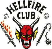 Stranger Things Hellfire Club Vinyl 3" Die Cut Sticker