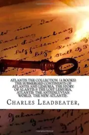 ATLANTIS THE COLLECTION (4 BOOKS) THE SUBMERGED CONTINENTS By Leadbeater & NEW
