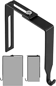 Over Door Hook - Cubicle Hangers, Hanging Desk Wall Hooks | Office Partition Storage for Scarves Umbrellas Silk Scarves, Heavy Duty Organizer Clip for Workstation Divider