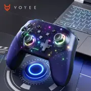 Switch Controller, LED Star Wireless Pro Controller for Switch/Lite/Oled, Multi-