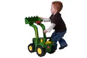 John Deere 35850 56cm Big Scoop Tractor Loader Tough Toy for Sandbox Dump Truck
