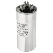 60/5uF 60+5MFD 370-440V Dual Round Run Capacitor, 1Pcs CBB65 Capacitors
