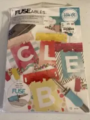 FUSEables “CELEBRATE” Banner & Cupcake Topper Kit by We R Memory Keepers - NEW