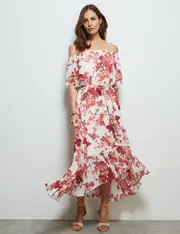 Liz Jordan Off Shoulder Dress