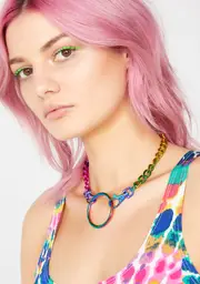 Prism Collision O-Ring Choker
