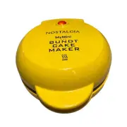 Nostalgia My Mini Lava Donut Muffin And Bundt Cake Maker No Box