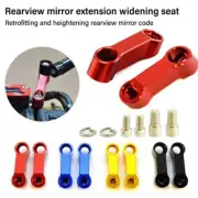 Base Extend Adapter Bracket Rearview Mirrors Extension Riser With Screw