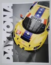 #81 DragonSpeed Ferrari Autographed Hero Card Rolex 2025 24 Hours At Daytona