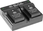 BM Premium Pack of 2 ENEL20 EN-EL20a Batteries and USB Dual Battery Charger for Nikon DL24-500 Coolpix A 1 AW1 1 J1 1 J2 1 J3 1 S1 1 V3 Digital Camera
