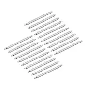 20pcs Watch Band Pin 19mm Stainless Steel Spring Bar Pins 1.2mm Dia.