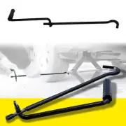 Folding Scissor Auto Tire Wheel Jack Crank Lever Handle Lift Rod Repair Tool×1