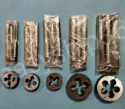 BSB TAP DIE SET BSB BSCY CYCLE 26 TPI THREAD - 1/4",5/16",3/8",7/16",1/2" X 26 T