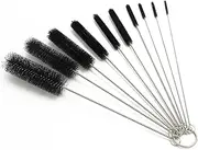 eBoot 8.2 Inch Nylon Tube Brush Pipe Cleaning Brushes with Packing Box, Set of 10