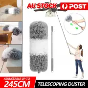 Extendable handle Feather Duster Long Telescopic Magic Static Duster Brush 245cm