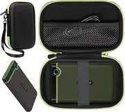 CaseSack Case for Transcend 2TB, 1T, 4T USB 3.1 Gen 1 StoreJet 25M3S SJ25M3S Rugged External Hard Drive TS2TSJ25M3S