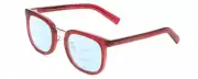 Prive Revaux Alchemist Unisex Multi-Focus Blue Light Glasses in Crystal Red 50mm