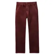 Size 36 Brixton Choice Chino Pants - Mahogany Cord