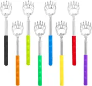 8 Pack Back Scratcher: Extendable Telescopic Bear Claw Scratchers Back Itching S
