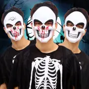 Cosplay Skeleton Ghost Festival Mask Dress Up Full Face Mask Toy Girl