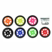 Bihr Home Track Front Paddock Stand Wheels 2 pieces Pink