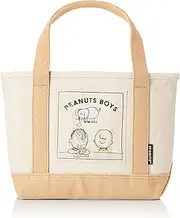 [SNOOPY] Mini Tote Bag, Canvas, Small, Lightweight, Charlie Brown Linus