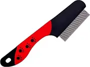 Masterclip Flea Comb - Nits & Ticks Removal Grooming Comb for Cats, Dogs & Rabbits