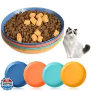 HMDZMR Cat Bowls for Food and Water, 6 inch Whisker Fatigue Free Cat Food Bow