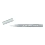 The Art Studio Fine Tip Acrylic Painter Pen Silver
