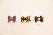 2023 Halloween hair clip spooky pumpkin spider ghost for toddler girl party