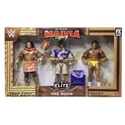 WWE Mattel Elite Rock, Rocky Johnson, Peter Maivia WWE Generations Legacy 3-Pack