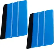 ZUNOXAZ 2pcs Car Film Scraper Vinyl Application Tools Durable Squeegee for Efficient Window Finishing for Car Decal and Film Installation