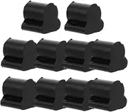 Abaodam 10 Pcs Rubber Buffering Stop Pads for Euphoniums French Horns Precision Fit Valve Stoppers for Enhanced Instrument Performance Smooth Operation