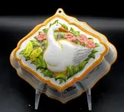 Le Cordon Bleu Porcelain Food Mold Franklin Mint Duck Butterfly Flowers 1986