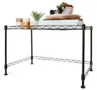 Over Microwave Shelf Perfect for Holding condiments kitchen supplies