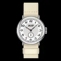 在飛比找Yahoo!奇摩拍賣優惠-Tissot 天梭傳承1936系列皮帶機械女腕錶 T1042