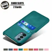 For OnePlus Nord 2 5G Shockproof Luxury Leather Card Slot Back Case Cover