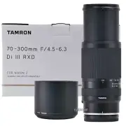 New TANRON 70-300mm F4.5-6.3 Di III RXD Lens for Nikon Z