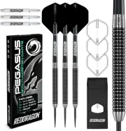 RED DRAGON Pegasus Professional Tungsten Steeltip Darts Set Available in 21, ...