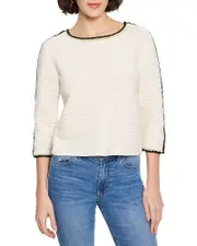 Nic+Zoe Ottoman Stitched Sweater