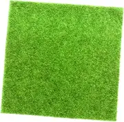 Toyvian 1Pcs Green Lawn Grass Artificial Moss for DIY Micro Landscape Fairy Garden Decoration for Home Office and Outdoor
