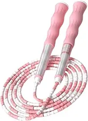 Adjustable Jump Rope for Comfortable Grip Lightweight Skipping Rope for Exercise and Fitness for Beginners Up