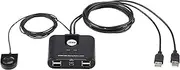 Aten 2 Port 4 USB 2.0 Peripheral Sharing Switch, White