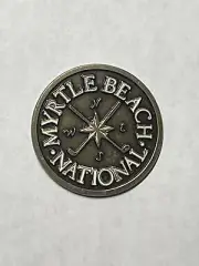 Myrtle Beach National Golf Courses 1" Coin Style Golf Marker - Myrtle Beach, SC