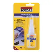 Soudal 101125 Cyanofix 84A Liquid Blister Superglue, High Strength Solvent Free