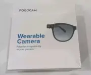 Pogocam Wearable Camera - Photo & HD Video. Attaches Magnetically to Glasses.